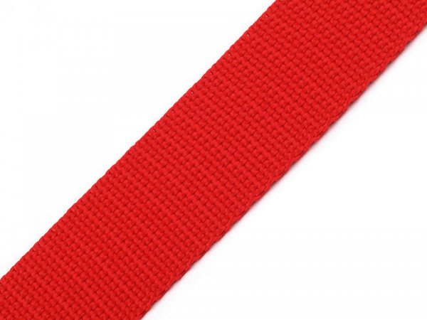 Gurtband 20mm Polypropylen - rot